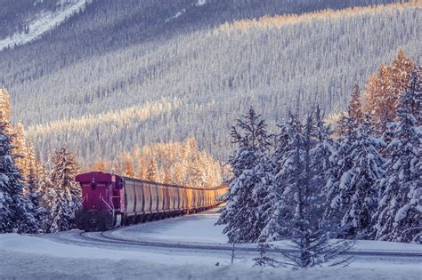 Winter Train Wallpapers - Wallpaper Cave