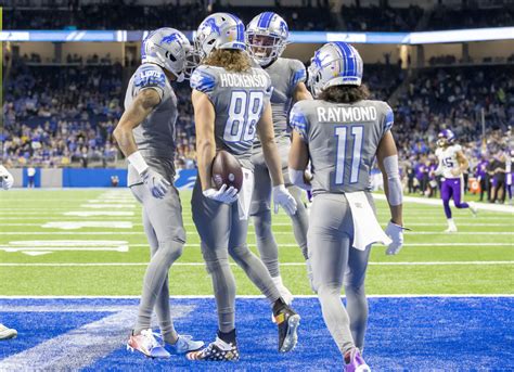 Lions WR Amon Ra St. Brown Scores Detroits Winning TD, Twitter Reacts ...