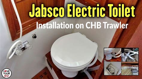 Jabsco Electric Macerator Toilet Installation - 37010 Series Upgrade from the Old Manual Pump ...