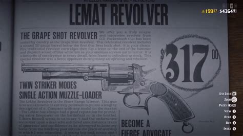 LeMat revolver releases/Customization, firing, and using it on people - YouTube