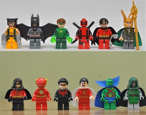 Lego Marvel - Lego Liga Da Justiça - Lego Vingadores (novos) - R$ 5,99 em Mercado Livre