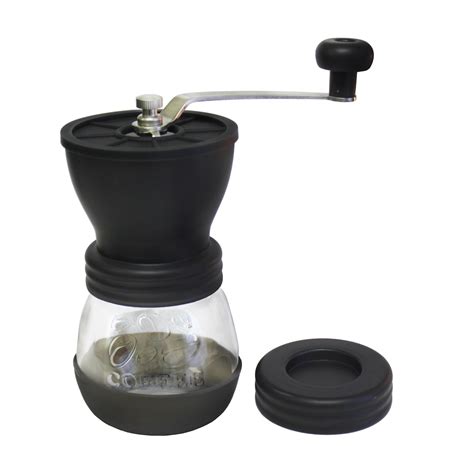 Manual Ceramic-Burr Coffee Grinder 1.0 with Lids - Kuissential