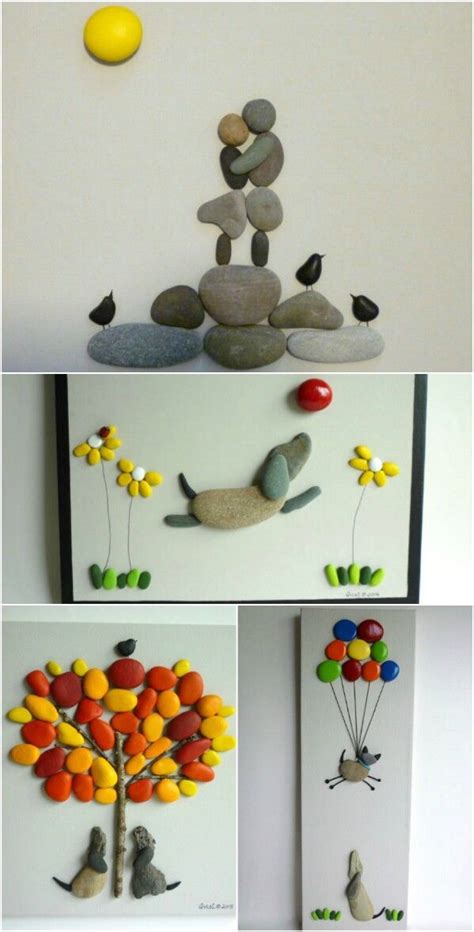 40 Gorgeous DIY Stone, Rock, and Pebble Crafts To Beautify Your Life {With tutorial links ...