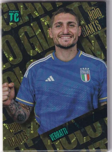 2023 TOP CLASS Trading Card Marco Verratti Holo Giants Sandwiches £3.50 ...