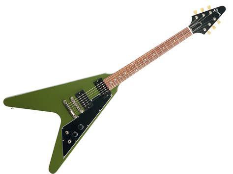 Gibson’s olive drab Flying V Tribute takes flight