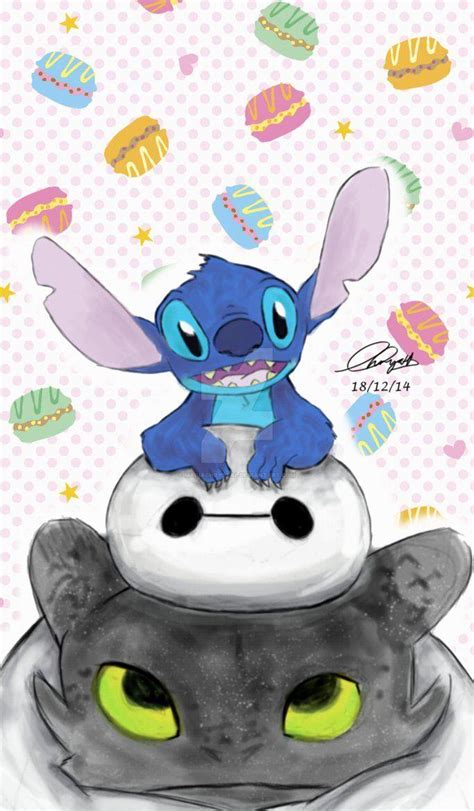 Toothless, Stitch And Pikachu Wallpapers - Wallpaper Cave