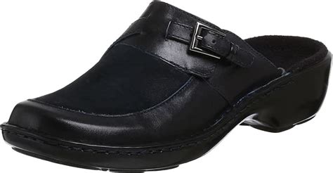 Amazon.com | Clarks Women's Bagel Clog, Navy | Mules & Clogs