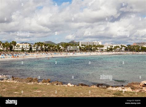 Sa Coma Beach Majorca Stock Photo - Alamy