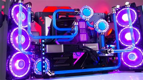 INSANE RTX 3080 ti Custom Water Cooled Gaming PC Build #shorts - YouTube