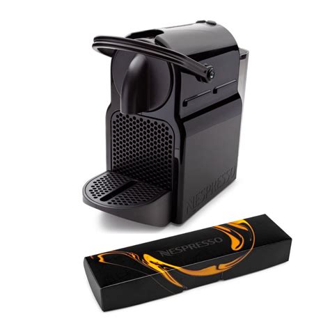 Nespresso Inissia Espresso Maker (Black) and Coffee Capsules Pods Bundle - Walmart.com - Walmart.com