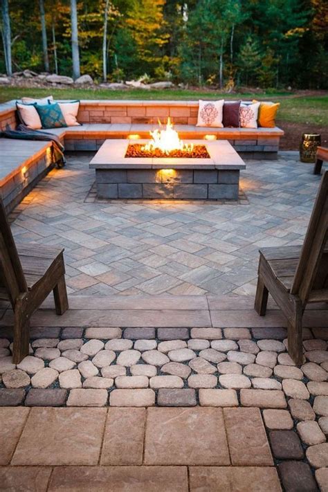 Easy Fire Pit Backyard Ideas (10) | Backyard seating area, Fire pit backyard, Backyard