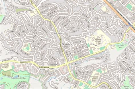 Belmont Map United States Latitude & Longitude: Free Maps