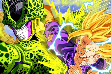 Dragon Ball Z Gohan Ssj2 Vs Cell