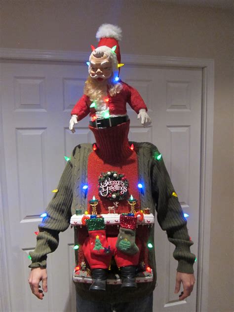 UGLY CHRISTMAS SWEATER DIY (Stuck in the Chimney 2012) : 4 Steps - Instructables