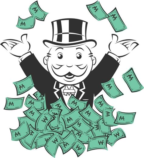 1947128 - Monopoly Man With Money - (1166x1273) Png Clipart Download. ClipartMax.com | Monopoly ...