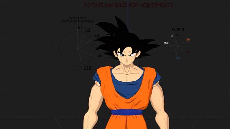 ArtStation Son Goku 3D Model Fan Art (SHINTANI) Dragon Ball, 51% OFF