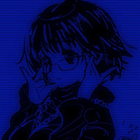 Blue Pfp Blue Anime Blue Aesthetic Dark Aesthetic Anime | Images and ...