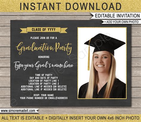 Graduation Announcement Templates That are Adaptable | Roy Blog