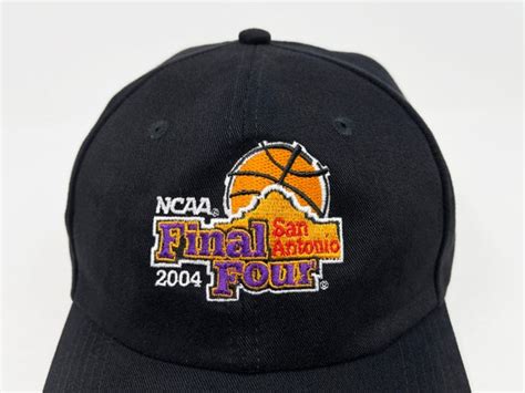 Vintage 2004 NCAA Final Four Hat March Madness Strapb… - Gem