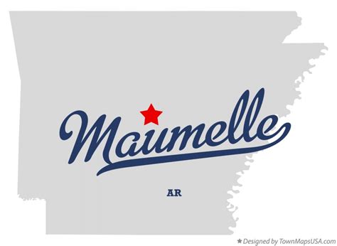 Map of Maumelle, Pulaski County, AR, Arkansas