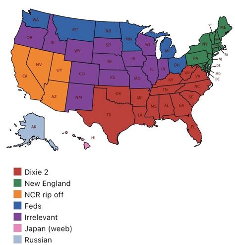 My totally original US civil war map : r/imaginarymapscj