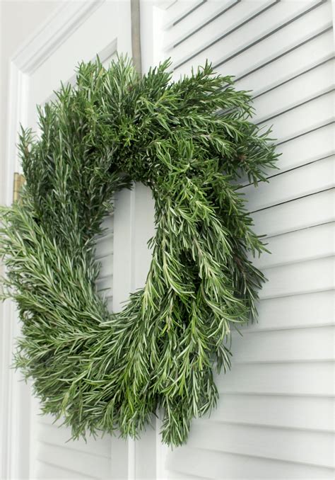 Rosemary Wreath | Home Decor & DIY Wedding Flowers | Free Shipping ...