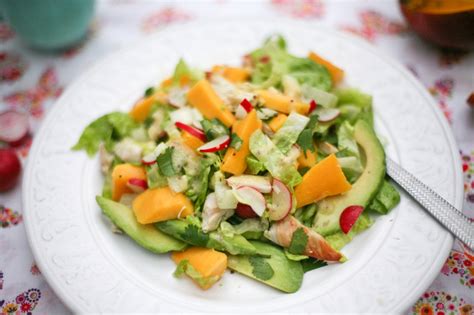 Chicken, Mango and Avocado Salad