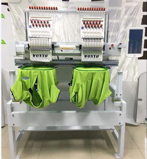 WONYO 2 Heads T-shirt Embroidery Machine Manufacturers and Suppliers ...