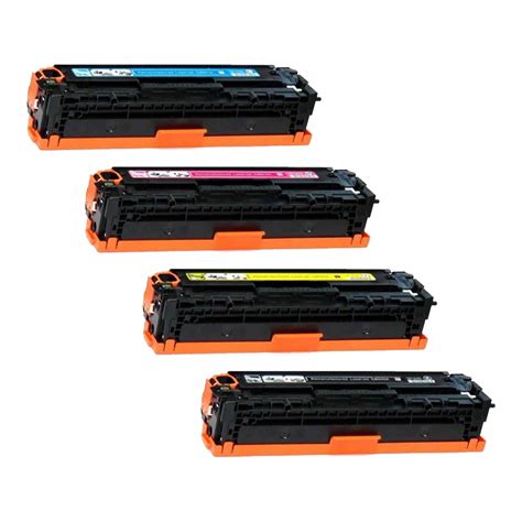 Remanufactured HP 201A Toner Pack - 4 Cartridges