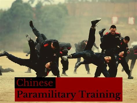 PPT - Chinese paramilitary training PowerPoint Presentation, free ...