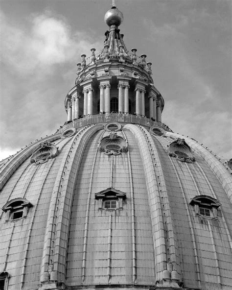 The dome of St. Peter’s Basilica, Vatican by Michelangelo. #StPetersBasilica #Michelangelo #Dome ...