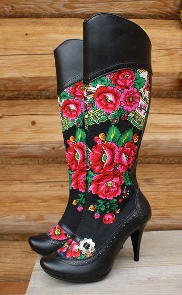 polish folklore | Boots, Folk fashion, Me too shoes