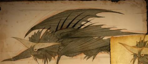 a drawing of a bird with long wings