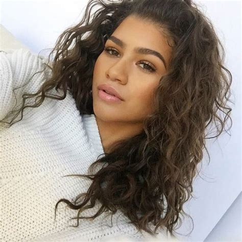 Zendaya Shares Her Curly Hair Routine