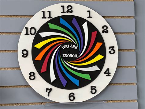 Wood Layered Laser Cut Clocks – Fab Five Design @ Whimsical pARTy Gallery