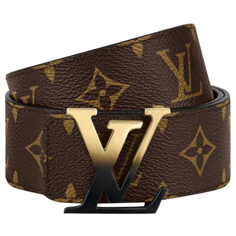 Louis Vuitton LV belt spray logo Brown ref.239407 - Joli Closet