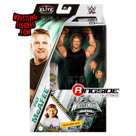 Pat McAfee - WWE Elite WrestleMania 40 WWE Toy Wrestling Action Figure ...