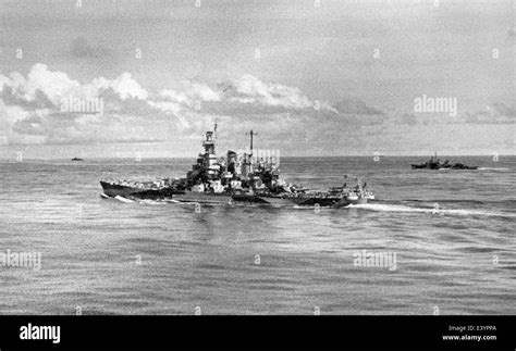 USS Washington BB-56 Stock Photo - Alamy