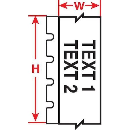 Brady Thermal Transfer Label, Clear, Labels/Roll: Continuous PTL-8-432 | Zoro