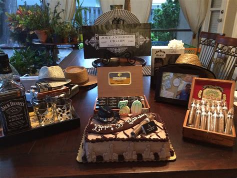 Cuban Theme - Havana Nights with Cigar and Whiskey Bar Birthday Party ...