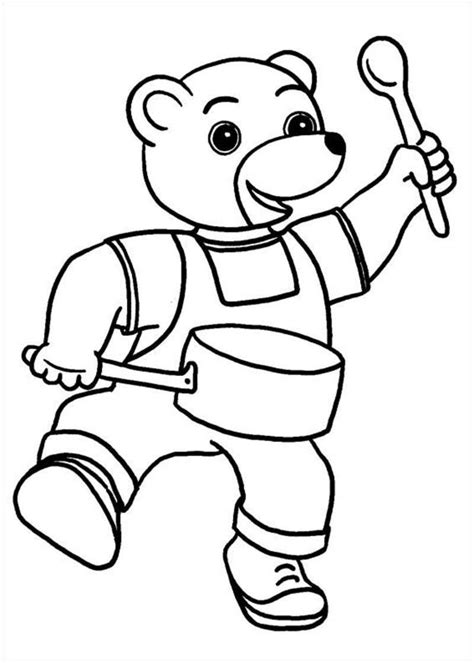 13 Nouveau Coloriage Petit Ours Brun Images - COLORIAGE