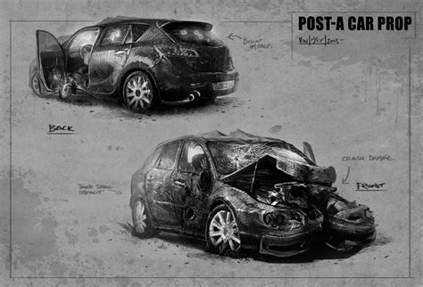 Post Apocalyptic Car Prop by TheEnderling on DeviantArt