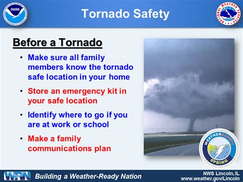 Tornado Safety Guidelines