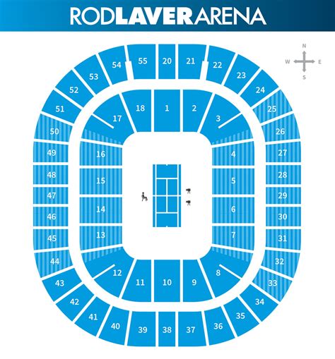 Rod Laver Arena Seating Map: Your Ultimate Guide To The Best Seats - Las Vegas Strip Map