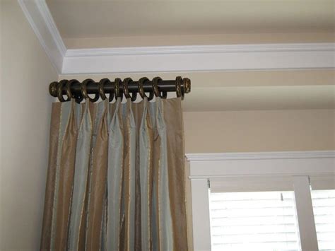 Image of: 12 Inch Curtain Rods Black | Small curtain rods, Short ...