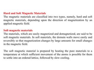 hard and soft magnet | PPT