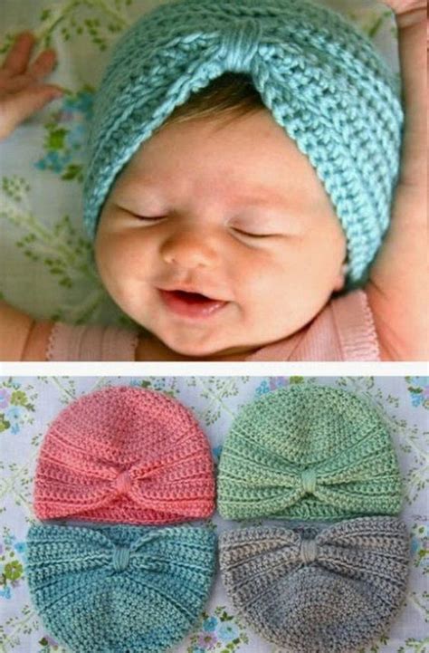 Melissa Crochet Designs: Crochet Baby Turban - Pattern & Tutorial