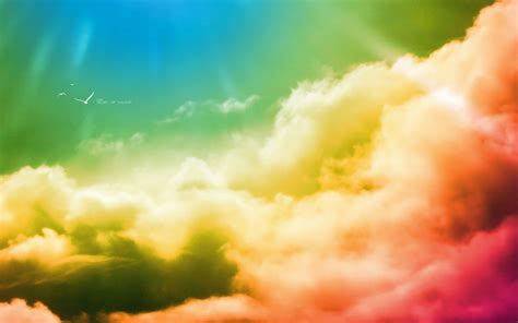 🔥 [50+] Rainbow Clouds Wallpapers | WallpaperSafari