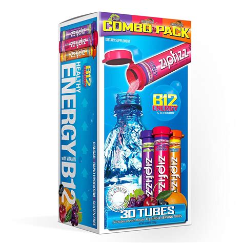 Zipfizz Healthy Energy Drink Mix, Hydration with B12 and Multi Vitamins ...