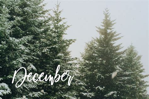 Aesthetic December Wallpaper Desktop